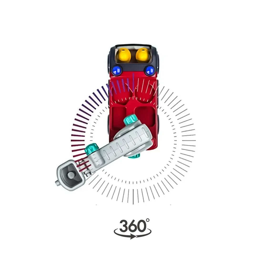 مجموعه آتشنشانی آموزشی موزیکال برند هولا ایتم E9998 - تصویر 5